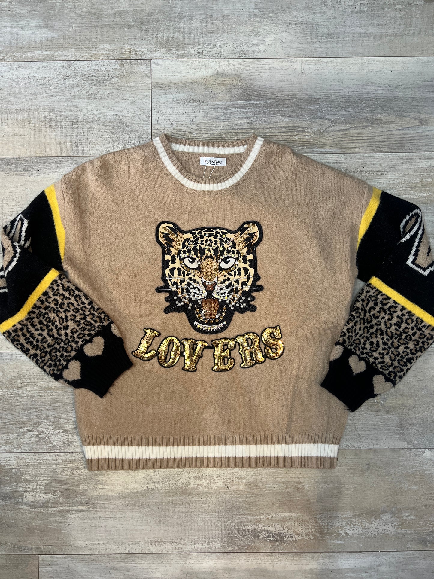 Leopard Lover Chunky Jumper