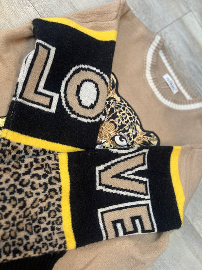 Leopard Lover Chunky Jumper